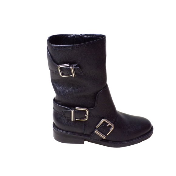🆕 VINCE CAMUTO Alicenta Moto Bootie Boots 5.5 Black - Picture 9 of 13